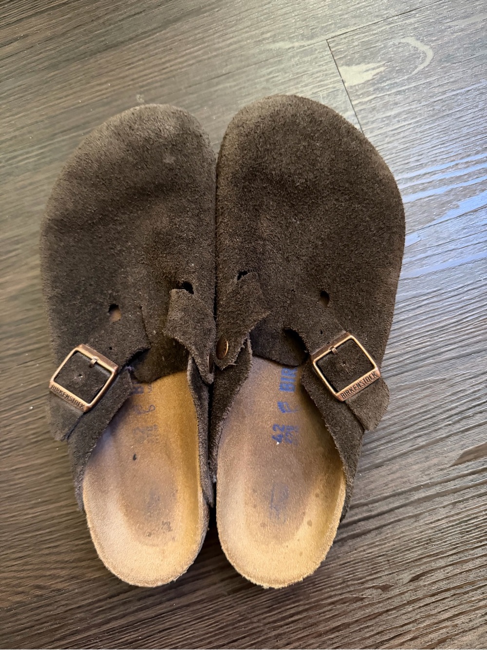 Birkenstock Boston Soft Footbed Suede Clogs – Mocha